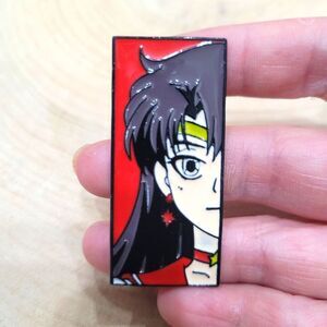 2/$20 Brand New Sailor Mars Rectangular Pin Brooch